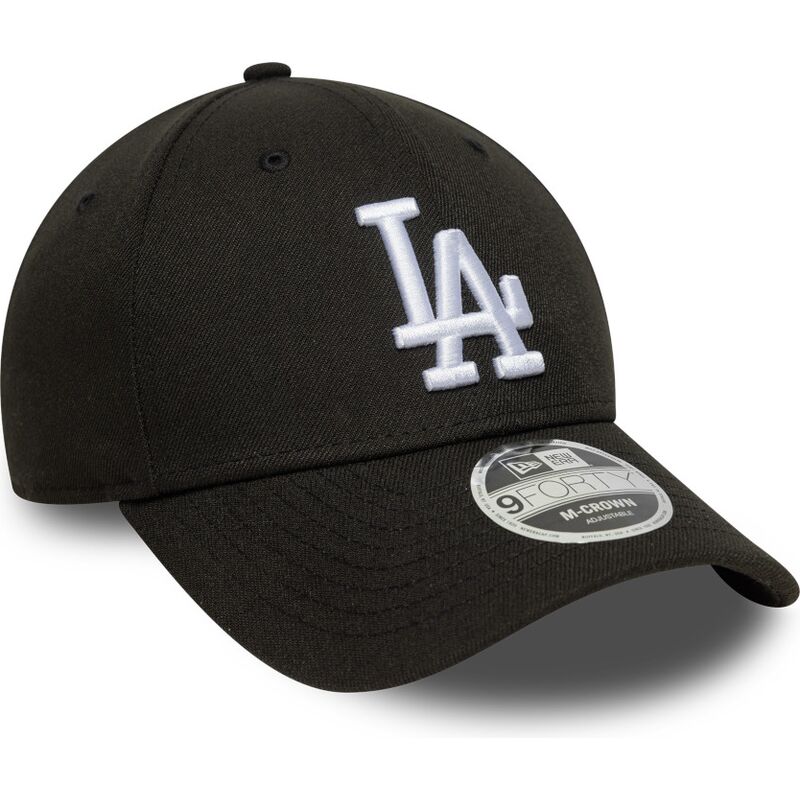 new-era-curved-brim-9forty-m-crown-los-angeles-dodgers-mlb-black-snapback-cap