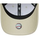 new-era-curved-brim-brown-logo-9forty-m-crown-new-york-yankees-mlb-beige-snapback-cap