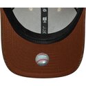 new-era-curved-brim-brown-logo-9forty-m-crown-cord-new-york-yankees-mlb-brown-and-beige-adjustable-cap