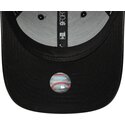 new-era-curved-brim-women-black-logo-9forty-m-crown-pu-diamante-new-york-yankees-mlb-black-snapback-cap