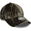 new-era-curved-brim-women-green-logo-9twenty-velour-new-york-yankees-mlb-green-adjustable-cap