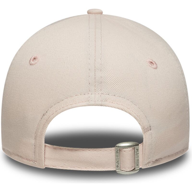 new-era-curved-brim-youth-9forty-food-icon-cupcake-new-york-yankees-mlb-pink-adjustable-cap