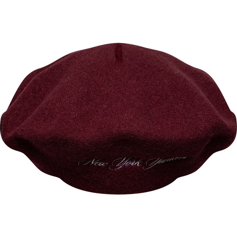 new-era-wool-script-new-york-yankees-mlb-maroon-and-red-flat-cap new-era-wool-script-new-york-yankees-mlb-maroon-and-red-flat-cap