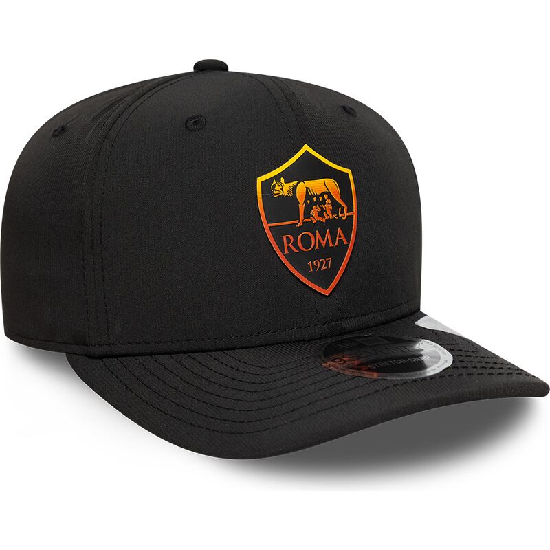 new-era-curved-brim-9seventy-stretch-snap-repreve-associazione-sportiva-roma-serie-a-black-snapback-cap