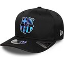 new-era-curved-brim-multicolor-logo-9seventy-stretch-snap-tpu-fc-barcelona-laliga-black-snapback-cap