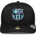 new-era-curved-brim-multicolor-logo-9seventy-stretch-snap-tpu-fc-barcelona-laliga-black-snapback-cap