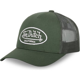 Von Dutch LOF B23 Green Adjustable Trucker Hat