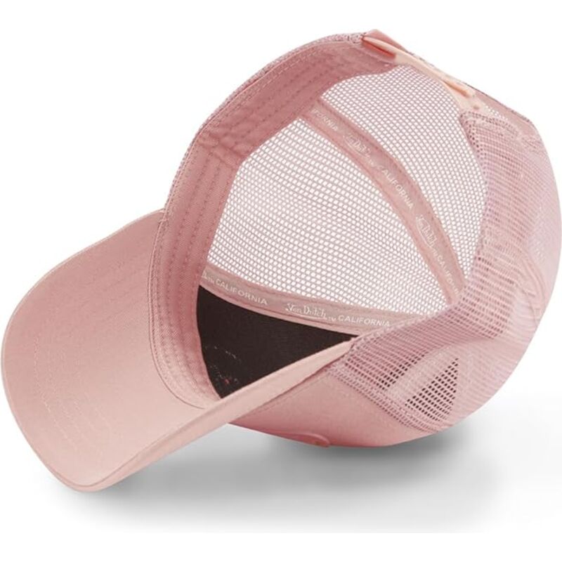 von-dutch-log10-pink-trucker-hat von-dutch-log10-pink-trucker-hat