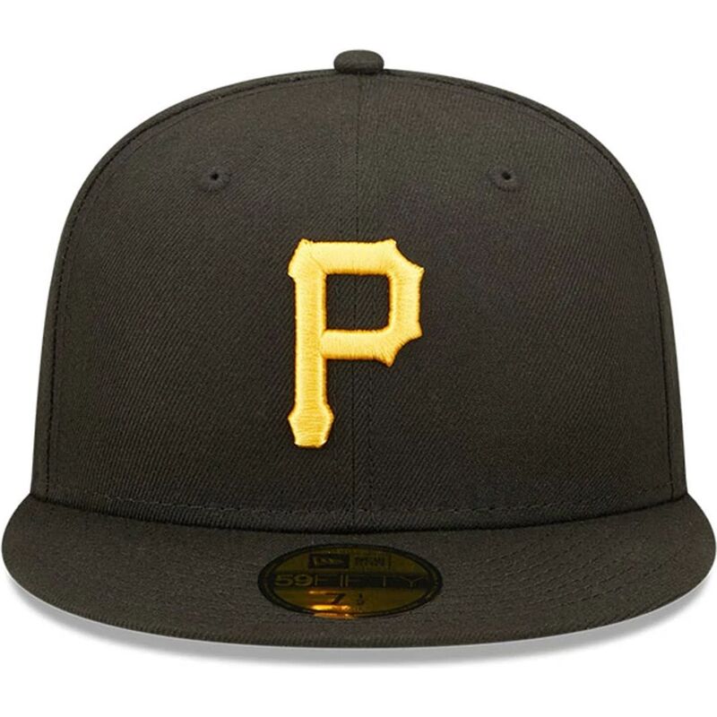 new-era-flat-brim-59fifty-ac-perf-pittsburgh-pirates-mlb-black-fitted-cap new-era-flat-brim-59fifty-ac-perf-pittsburgh-pirates-mlb-black-fitted-cap