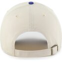 47-brand-curved-brim-clean-up-base-runner-two-tone-los-angeles-dodgers-mlb-beige-and-blue-adjustable-cap