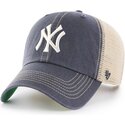 47-brand-clean-up-trawler-vintage-navy-new-york-yankees-mlb-grey-and-beige-trucker-hat