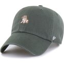 47-brand-curved-brim-clean-up-base-runner-icon-dog-green-adjustable-cap
