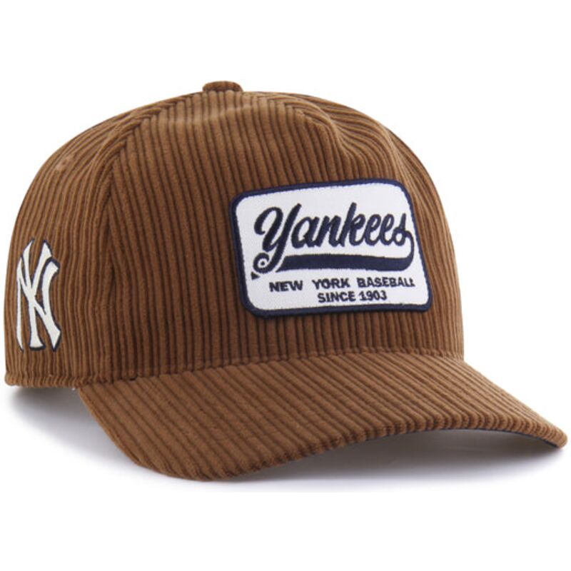 47-brand-curved-brim-hitch-rf-cord-patch-new-york-yankees-mlb-brown-snapback-cap