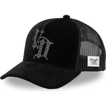 Von Dutch ROYALB Black Trucker Hat