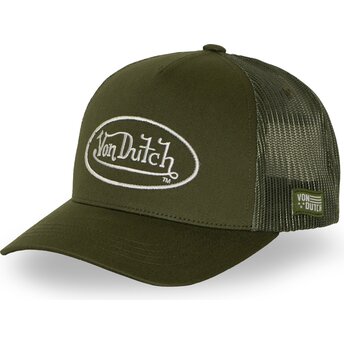 Von Dutch LOFB52 Green Adjustable Trucker Hat