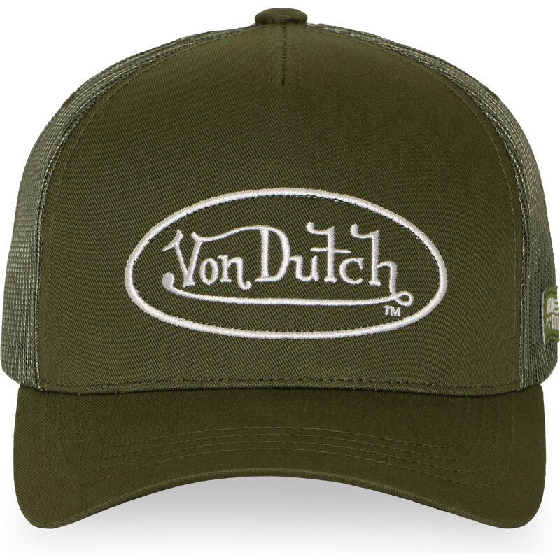 von-dutch-lofb52-green-adjustable-trucker-hat