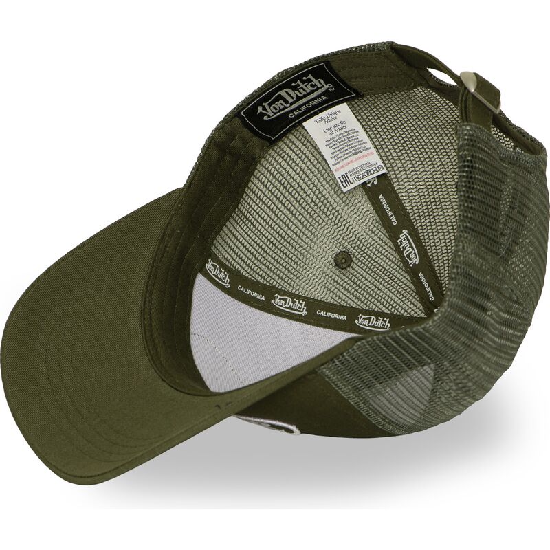 von-dutch-lofb52-green-adjustable-trucker-hat