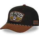 von-dutch-curved-brim-sem16-brown-snapback-cap