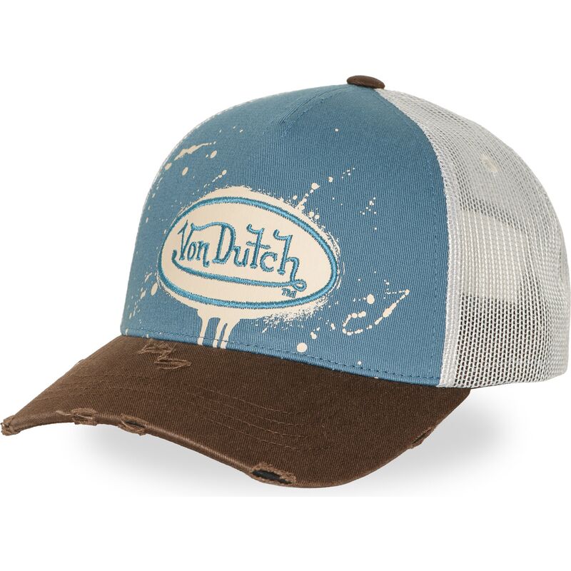 von-dutch-tag01-blue-and-brown-trucker-hat von-dutch-tag01-blue-and-brown-trucker-hat