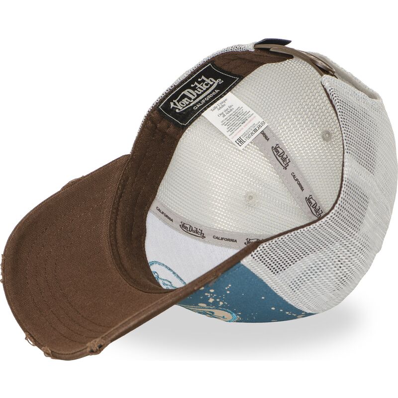 von-dutch-tag01-blue-and-brown-trucker-hat von-dutch-tag01-blue-and-brown-trucker-hat