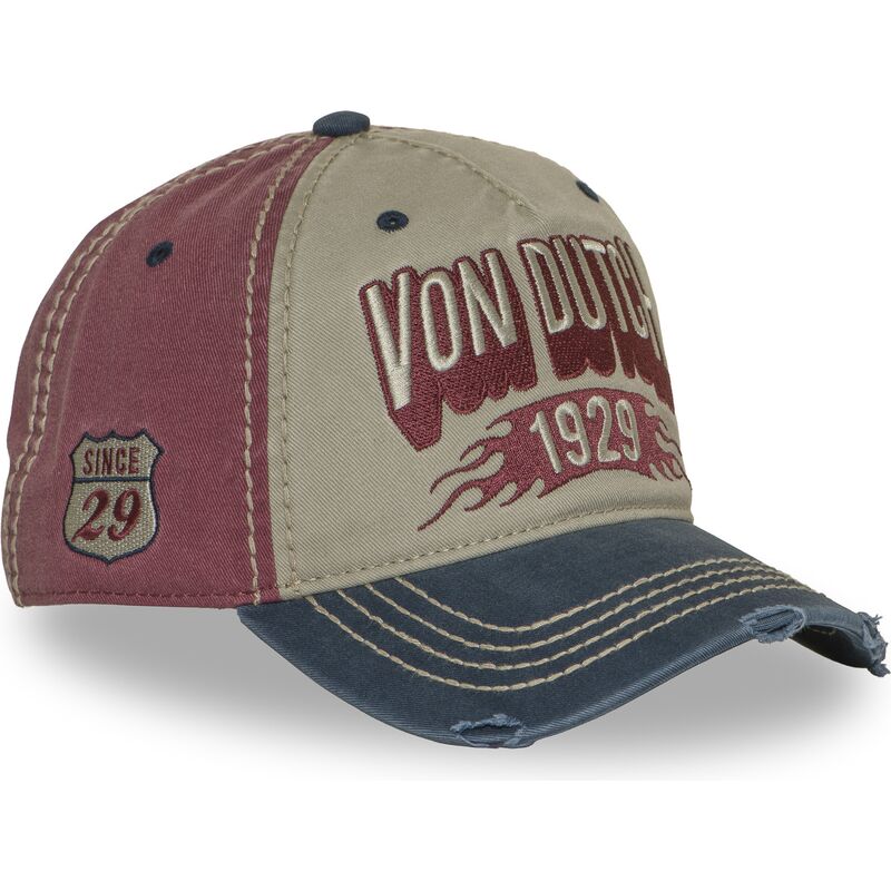 von-dutch-curved-brim-retro15-multicolor-adjustable-cap von-dutch-curved-brim-retro15-multicolor-adjustable-cap
