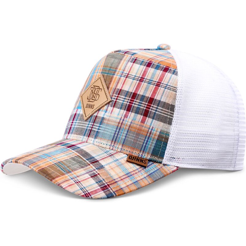 djinns-hft-patch-check-turquoise-multicolor-trucker-hat