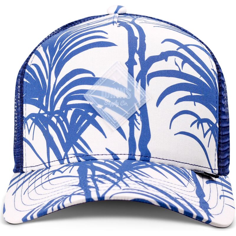 djinns-hft-allover-palm-blue-and-white-trucker-hat