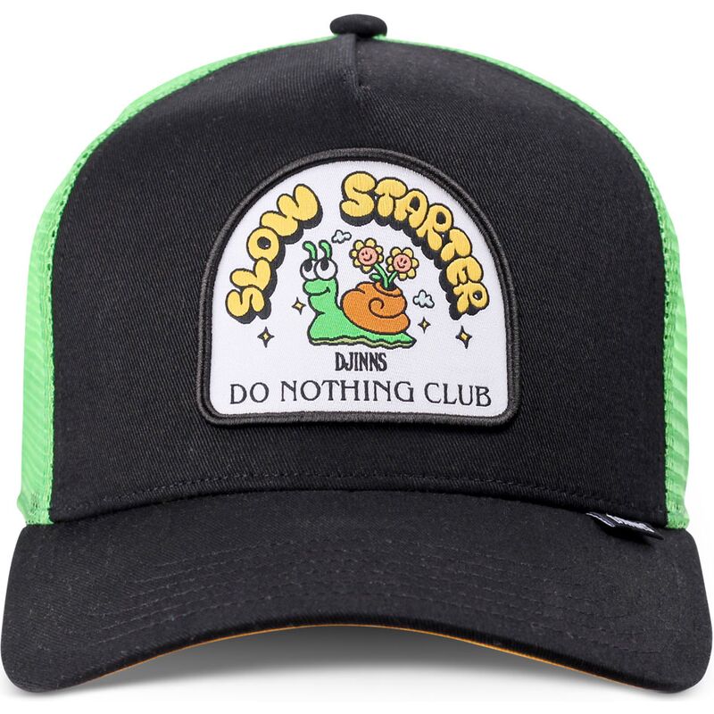 djinns-hft-dnc-slowstarter-black-and-green-trucker-hat djinns-hft-dnc-slowstarter-black-and-green-trucker-hat