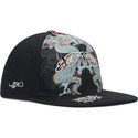 ed-hardy-flat-brim-battle-dragon-black-snapback-cap