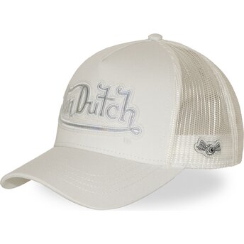 Von Dutch RAINBOW Cream Trucker Hat