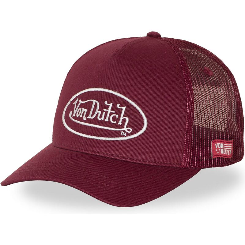 von-dutch-lof-b54-maroon-and-red-trucker-hat