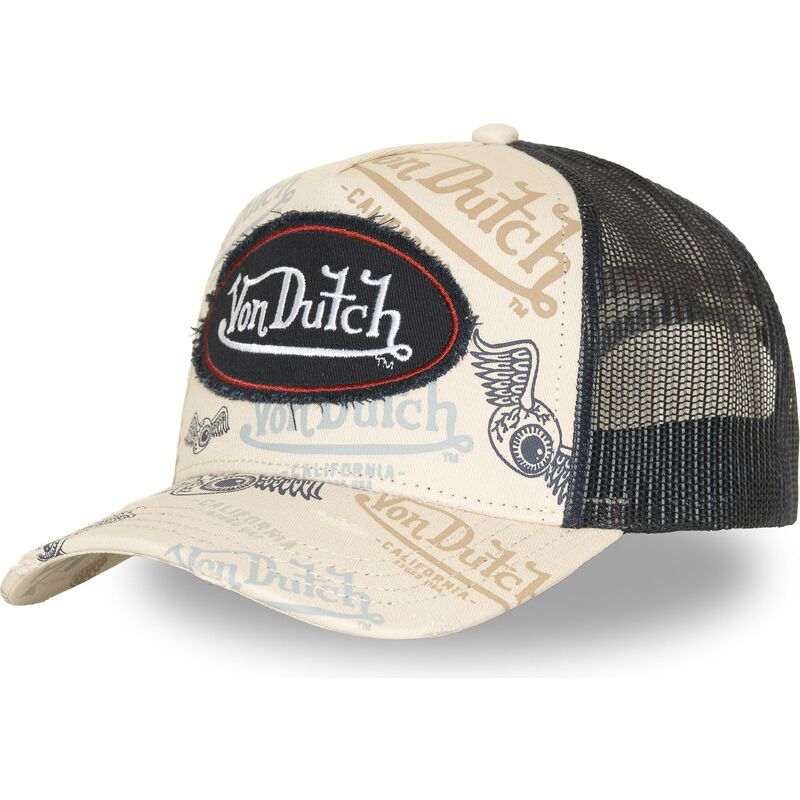 von-dutch-cafe11-beige-trucker-hat