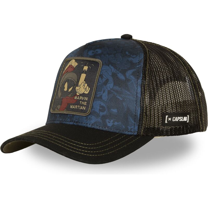 capslab-marvin-the-martian-loo14-mar-looney-tunes-navy-blue-and-black-trucker-hat capslab-marvin-the-martian-loo14-mar-looney-tunes-navy-blue-and-black-trucker-hat
