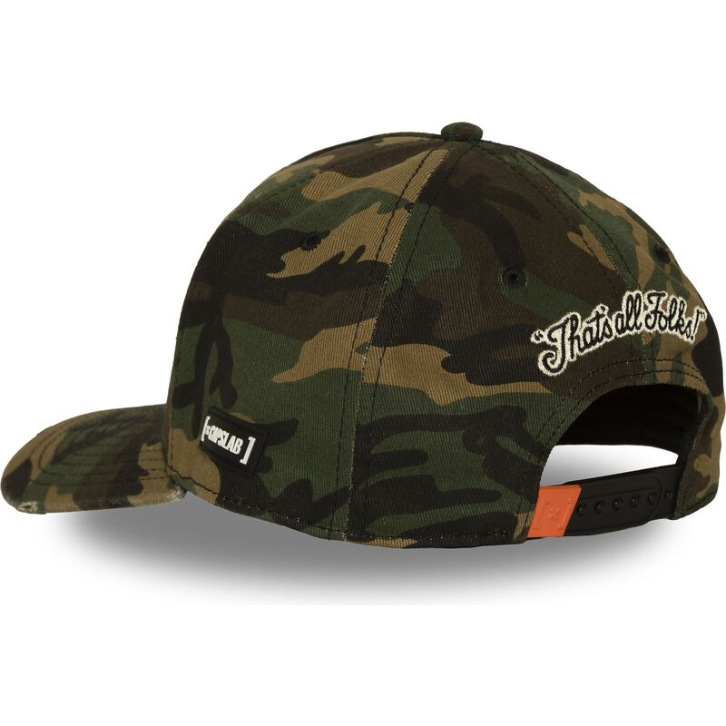 capslab-curved-brim-daffy-duck-loo14-des-looney-tunes-camouflage-snapback-cap capslab-curved-brim-daffy-duck-loo14-des-looney-tunes-camouflage-snapback-cap