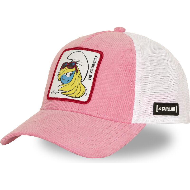 capslab-smurfette-smu3-sof-the-smurfs-pink-and-white-trucker-hat