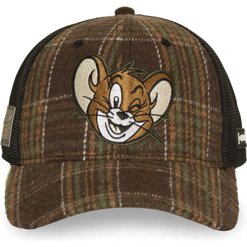 capslab-jerry-taj9-jer-looney-tunes-brown-and-black-trucker-hat