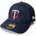 new-era-curved-brim-9forty-m-crown-field-of-dreams-minnesota-twins-mlb-navy-blue-snapback-cap