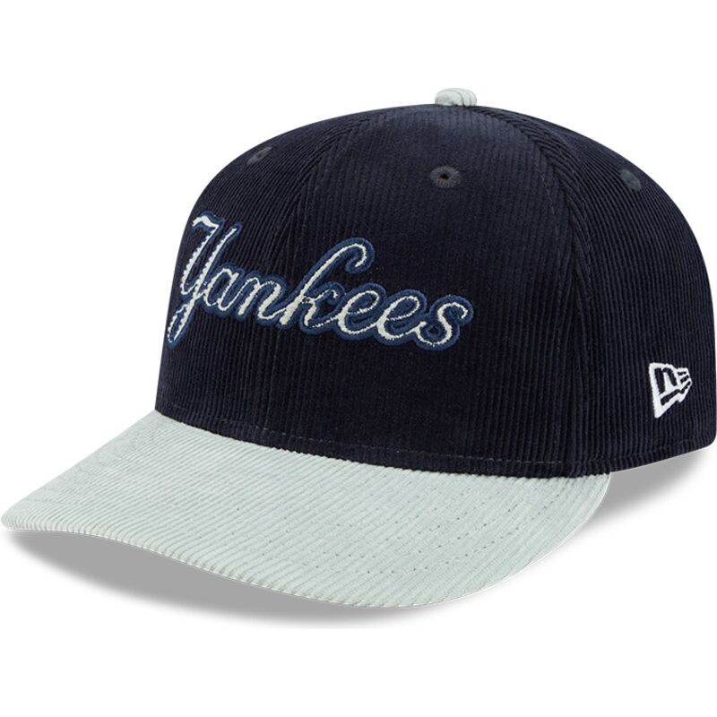 new-era-curved-brim-9fifity-two-tone-cord-new-york-yankees-mlb-navy-blue-snapback-cap new-era-curved-brim-9fifity-two-tone-cord-new-york-yankees-mlb-navy-blue-snapback-cap