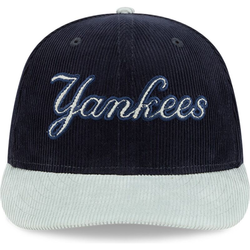 new-era-curved-brim-9fifity-two-tone-cord-new-york-yankees-mlb-navy-blue-snapback-cap new-era-curved-brim-9fifity-two-tone-cord-new-york-yankees-mlb-navy-blue-snapback-cap