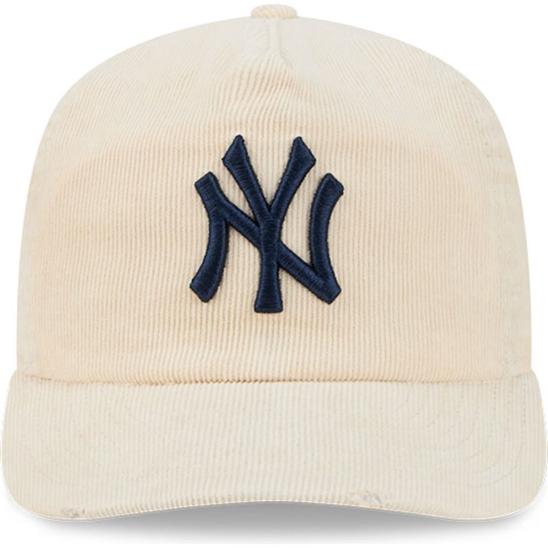 new-era-curved-brim-navy-blue-logo-19twenty-na-lifestyle-f1-new-york-yankees-mlb-beige-adjustable-cap