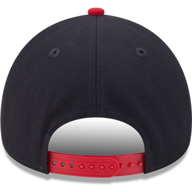 new-era-curved-brim-9forty-a-frame-na-lifestyle-f1-boston-red-sox-mlb-navy-blue-and-red-snapback-cap new-era-curved-brim-9forty-a-frame-na-lifestyle-f1-boston-red-sox-mlb-navy-blue-and-red-snapback-cap