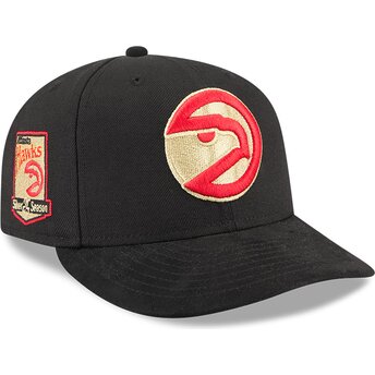 New Era Curved Brim 9FIFTY NA Lifestyle F1 Atlanta Hawks NBA Black Snapback Cap