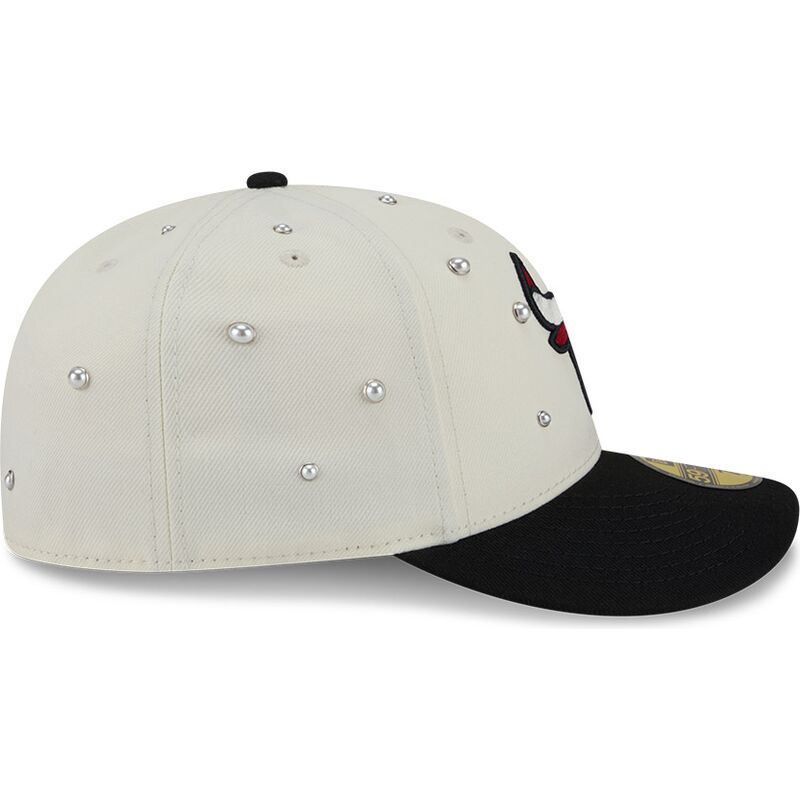 new-era-curved-brim-59fifty-beads-na-lifestyle-f1-chicago-bulls-nba-beige-and-black-fitted-cap new-era-curved-brim-59fifty-beads-na-lifestyle-f1-chicago-bulls-nba-beige-and-black-fitted-cap