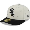new-era-curved-brim-59fifty-beads-na-lifestyle-f1-chicago-white-sox-mlb-beige-and-black-fitted-cap