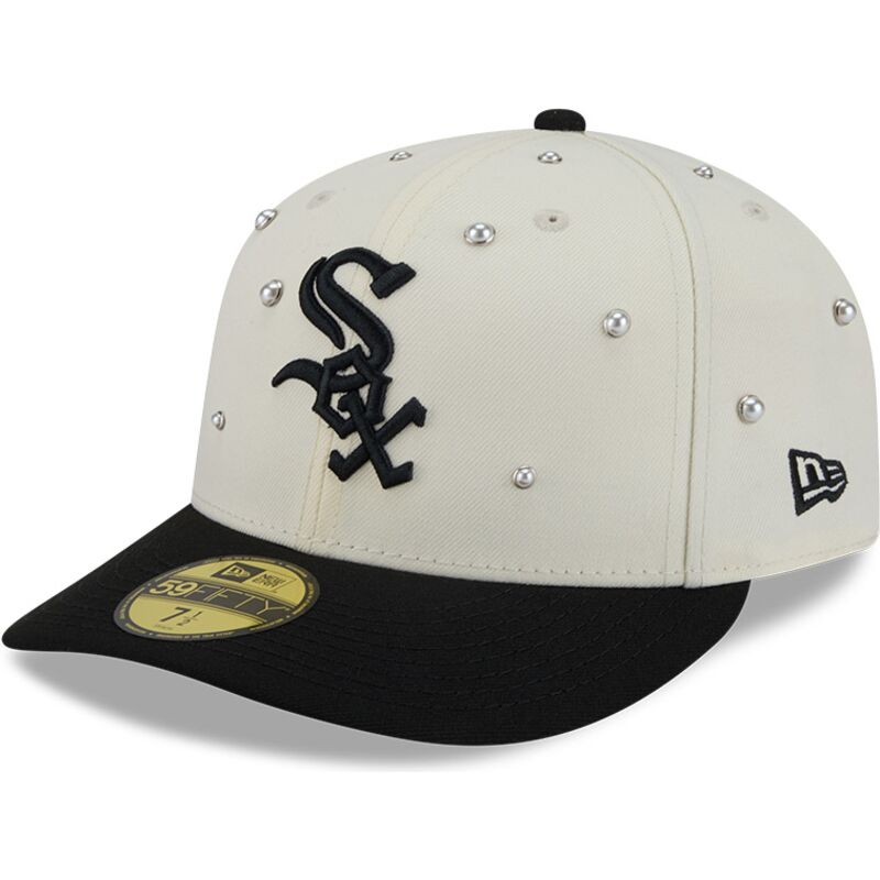 new-era-curved-brim-59fifty-beads-na-lifestyle-f1-chicago-white-sox-mlb-beige-and-black-fitted-cap