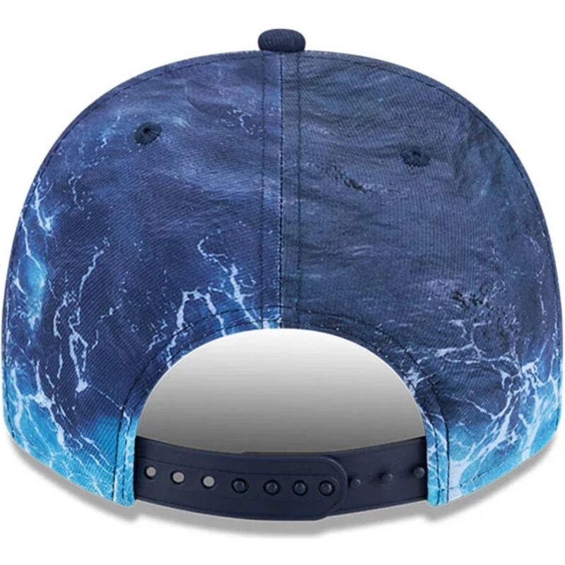 new-era-curved-brim-9fifty-a-frame-deep-water-new-york-yankees-mlb-blue-snapback-cap new-era-curved-brim-9fifty-a-frame-deep-water-new-york-yankees-mlb-blue-snapback-cap