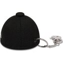 new-era-mini-cap-chain-black-keychain