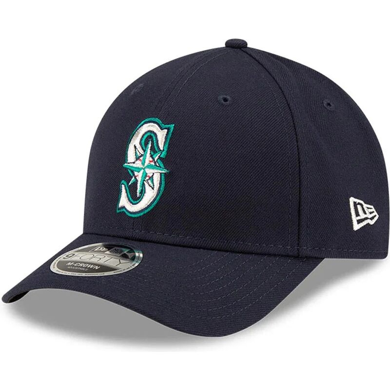 new-era-curved-brim-9forty-m-crown-player-replica-seattle-mariners-mlb-navy-blue-snapback-cap