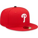 new-era-flat-brim-59fifty-ac-perf-philadelphia-phillies-mlb-red-fitted-cap