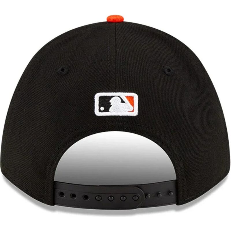 new-era-curved-brim-orange-logo-9forty-m-crown-player-replica-san-francisco-giants-mlb-black-snapback-cap
